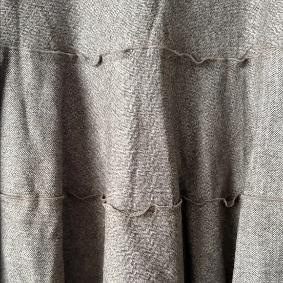 Luisa Cerano Chic Brown A-Line Women's flare wool blend  Skirt size 6 - Picture 6 of 14